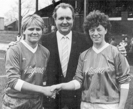 Doncaster Belles: Shiela Edmunds 1987 Cup Final